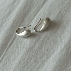 Silver 925 drop earrings, never worn!
